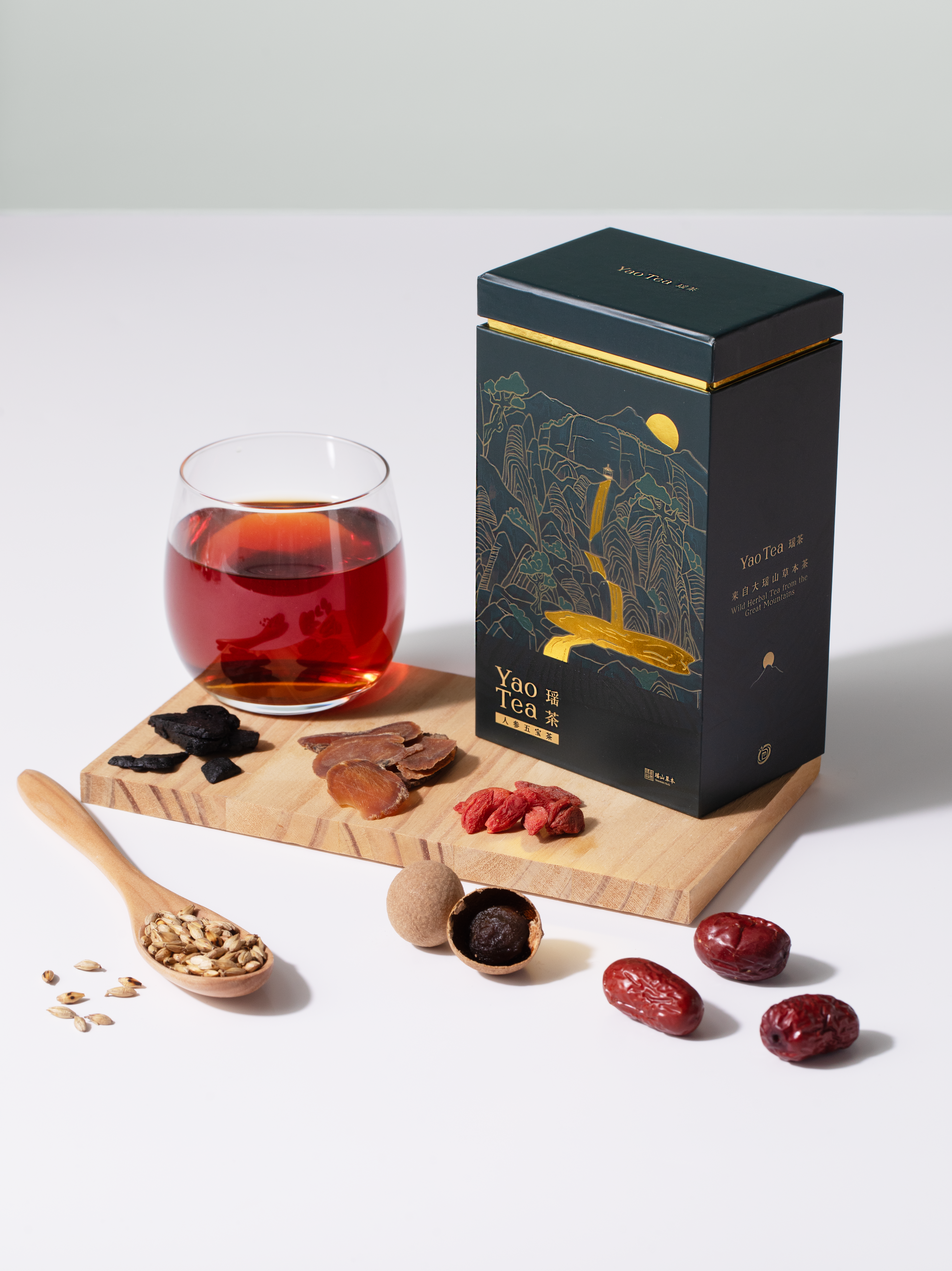 Ginseng Five-Herb Tonic Tea